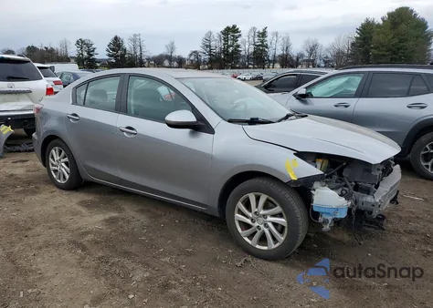 2012 Mazda 3 I from USA, damaged, VIN JM1BL1W85C1564003